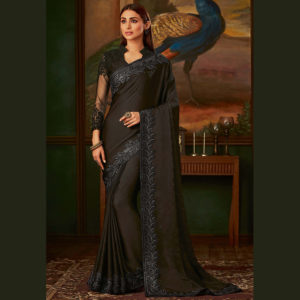 black - saree online sri lanka